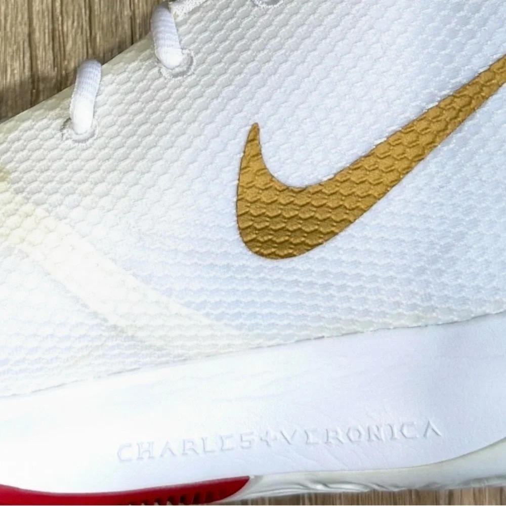 Nike Zoom Freak 1 Player Exclusive White Gold Red